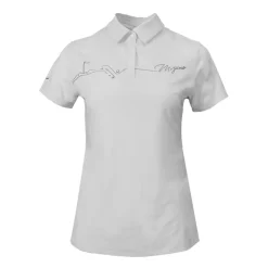 GOLF COURSE PRINT POLO WOMEN
