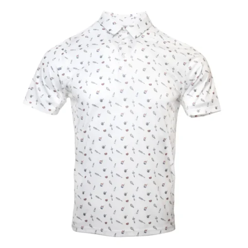 JAPANESE SUMMER PRINT POLO MEN