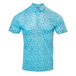 JAPANESE SUMMER PRINT POLO MEN