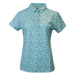 JAPANESE SUMMER PRINT POLO WOMEN