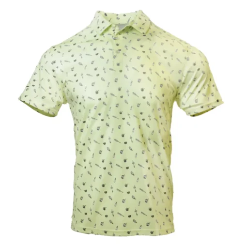 JAPANESE SUMMER PRINT POLO MEN