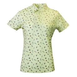 JAPANESE SUMMER PRINT POLO WOMEN