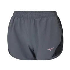 PRINTED PANELS SIDE SPLIT SHORTS WOMEN